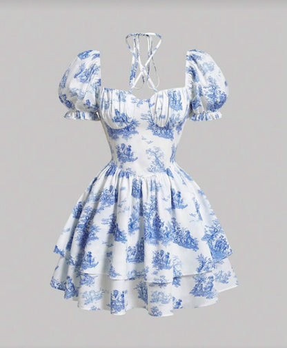 Vestido  cielo de cristal  E26XH02