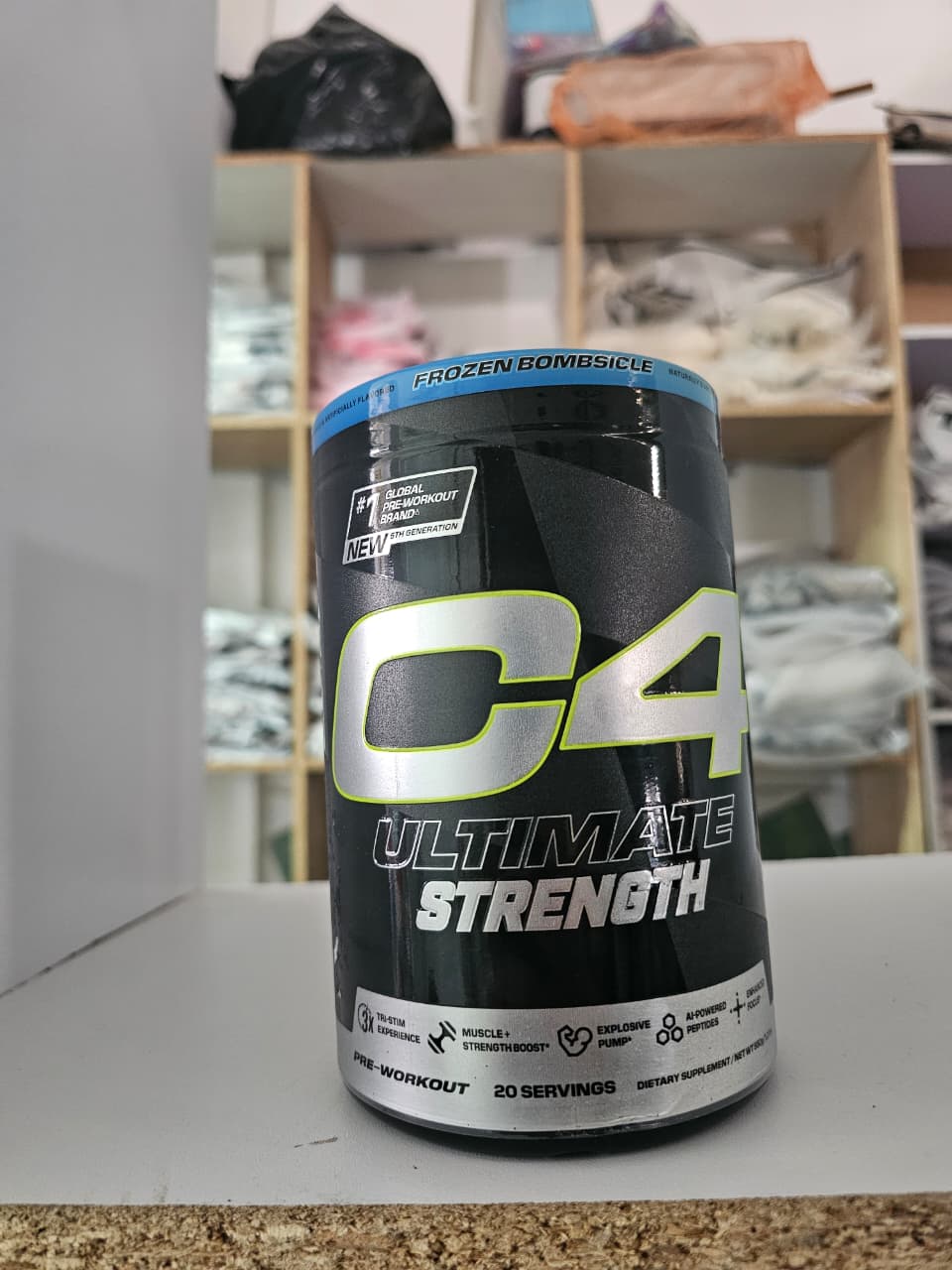 C4 SPORT STRENGTH PRE-ENTRENO 60 PORCIONES J25TÑ07