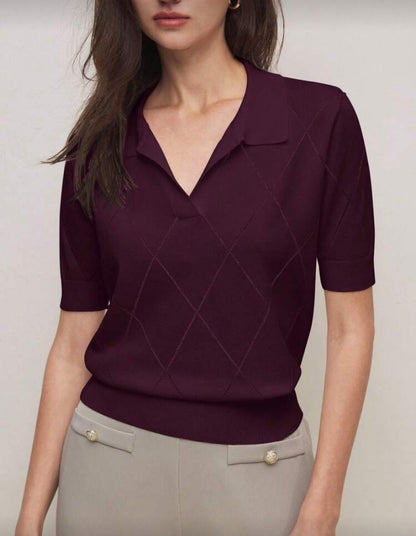 Blusa de manga  corta D25WX06