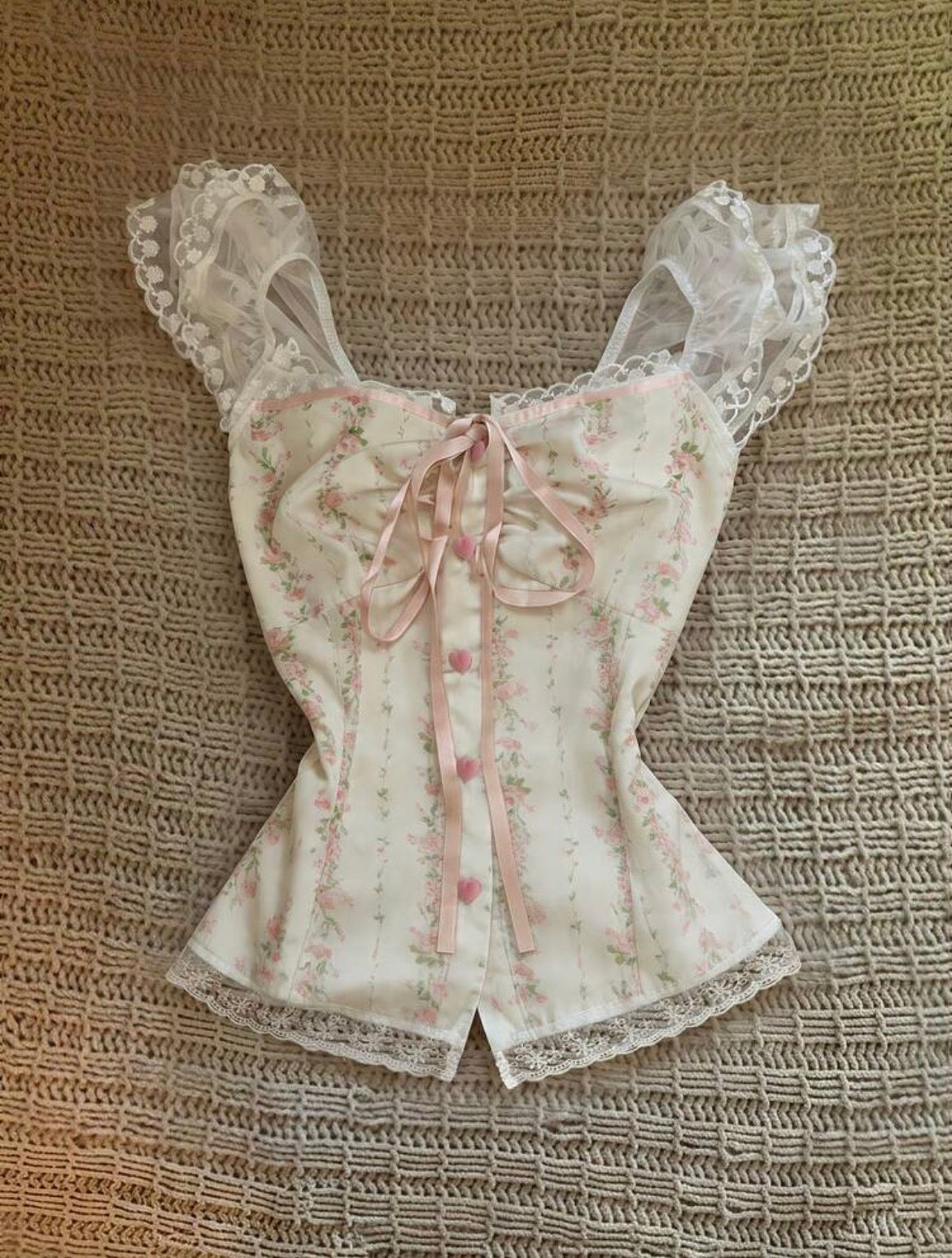 Blusa estilo rococo AG26AV010