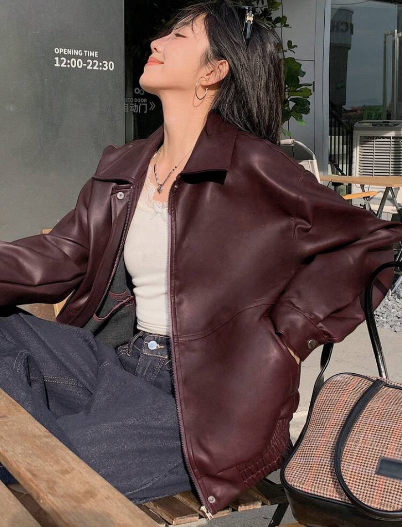 CHAQUETA DE CUERO MYAF05