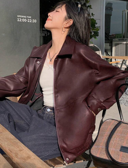CHAQUETA DE CUERO MYAF05