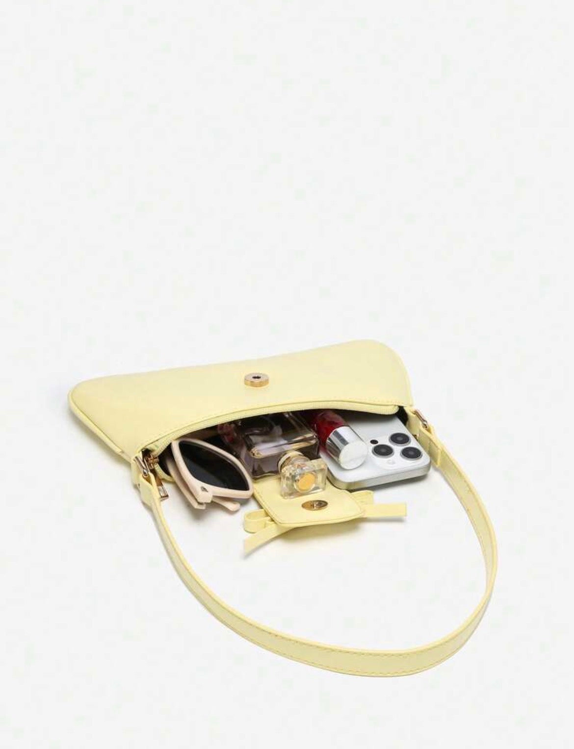 Bolso de mano amarillo