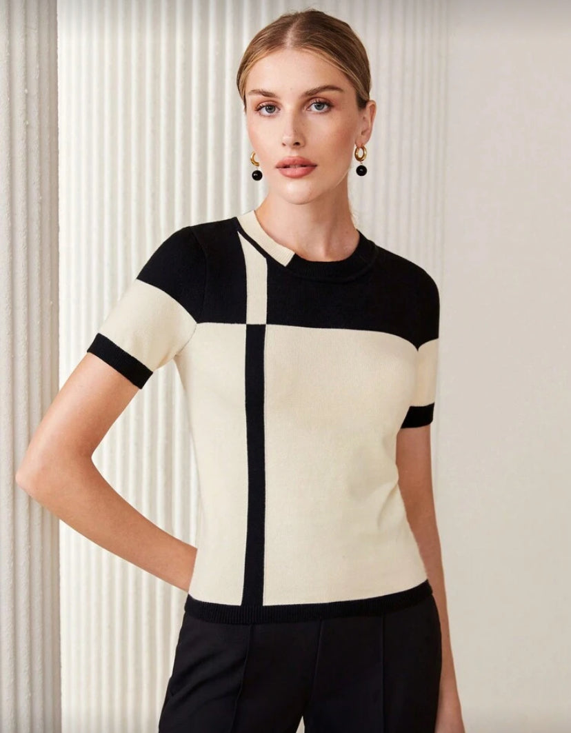 Blusa de punto para mujer D25XA04