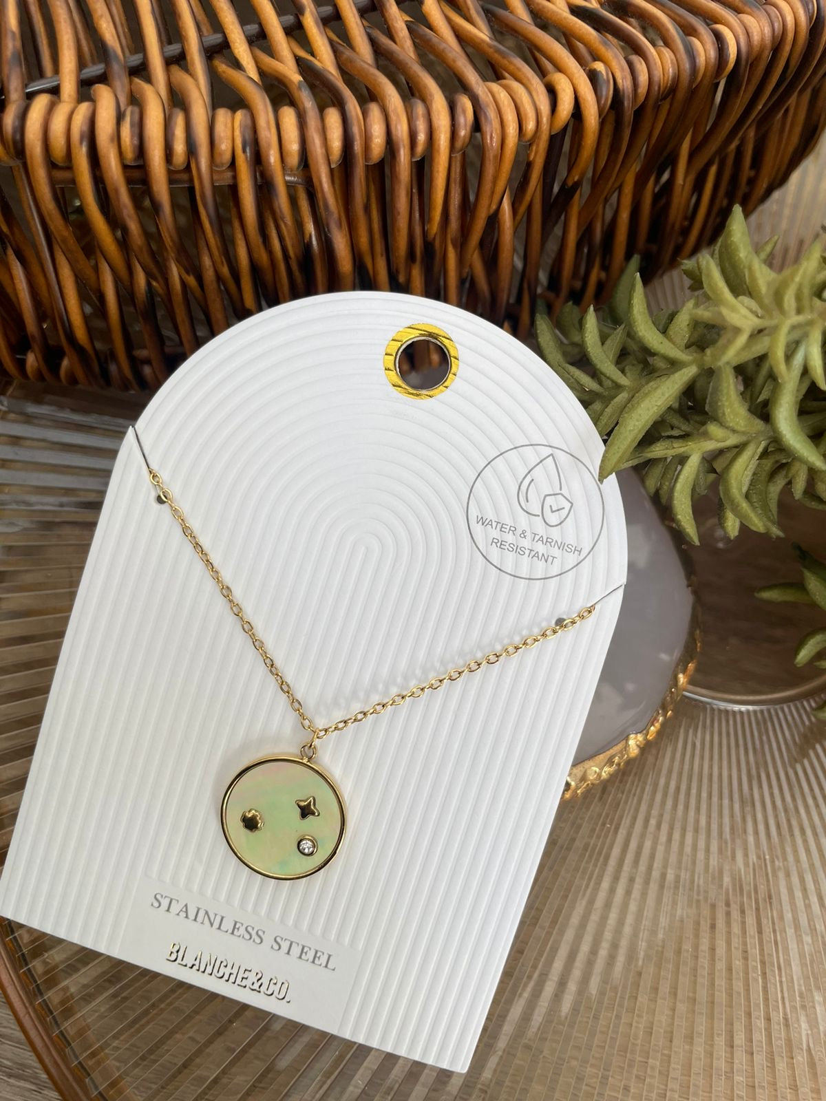 Collar Luz brillante AG25UH07