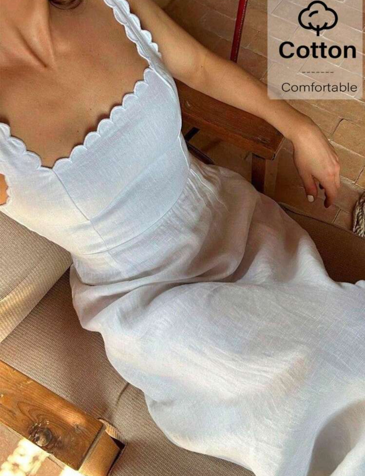 Vestido nube blanca J25SI07