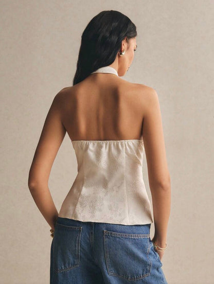 BLUSA ELEGANTE ESTILO CHINO