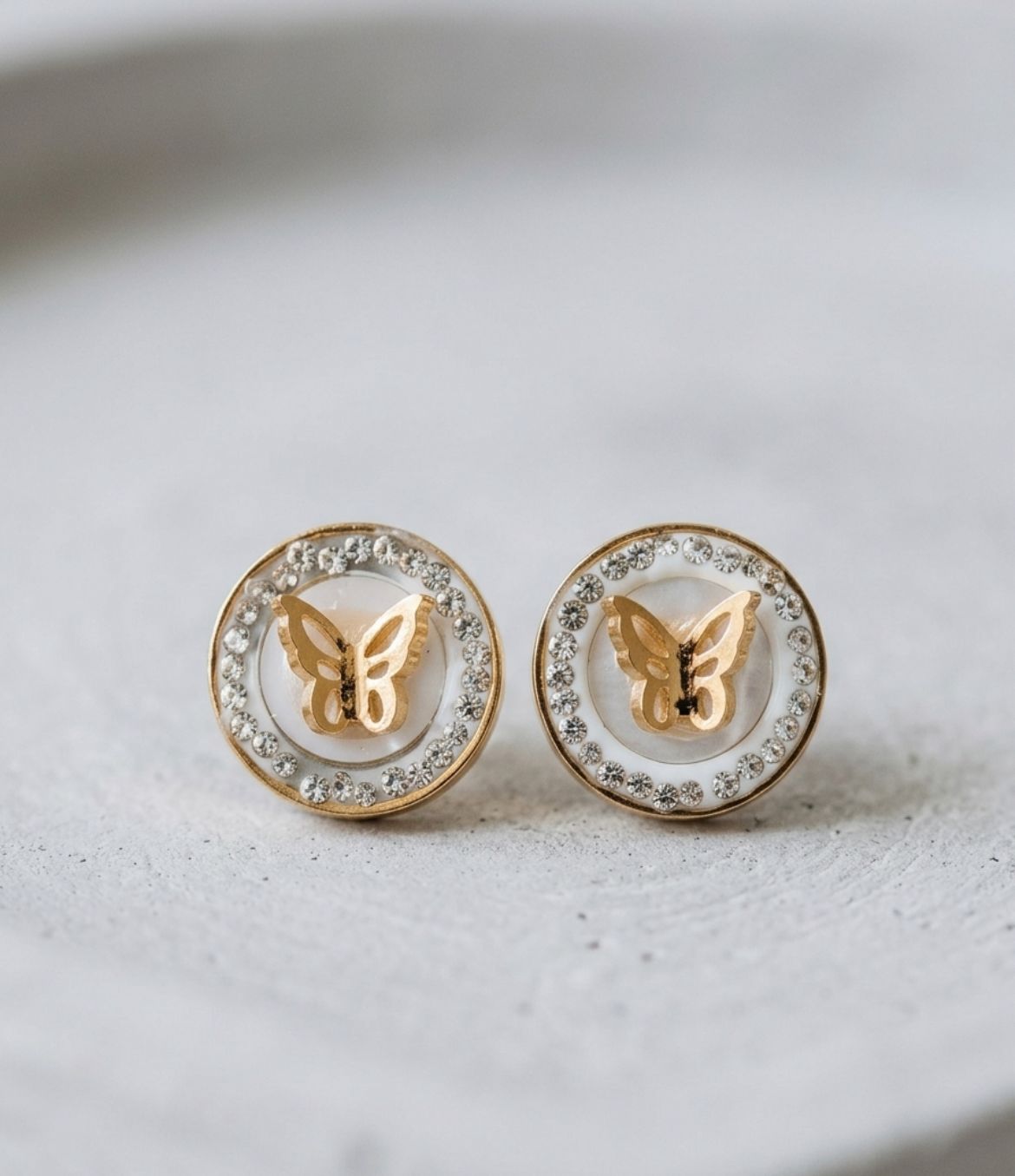 PENDIENTES DE MARIPOSA 3D