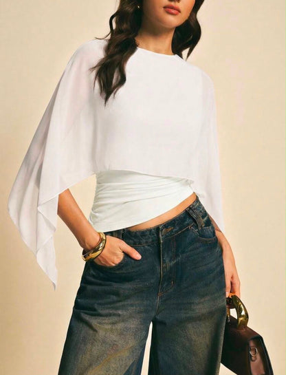 BLUSA CON CUELLO REDONDO JL26AE06