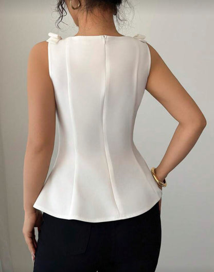 Blusa sin mangas elegantes N25WR06