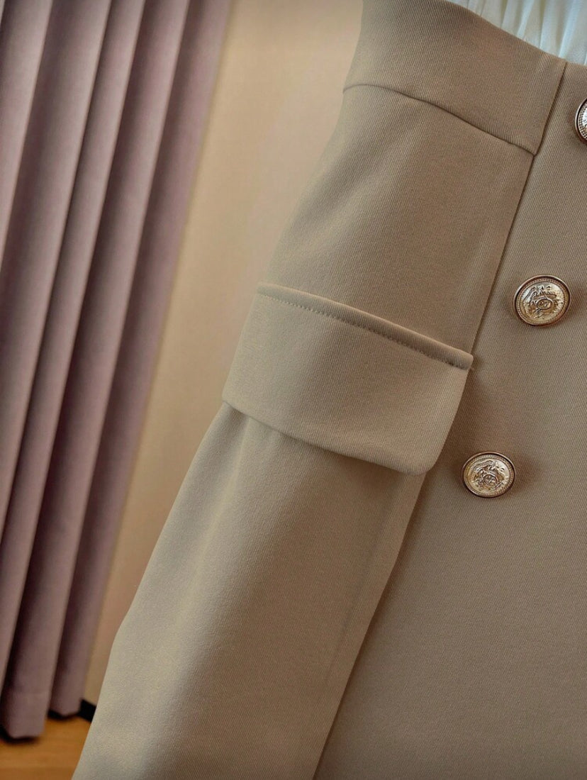 Vestido elegante con cuello en V D25XB04