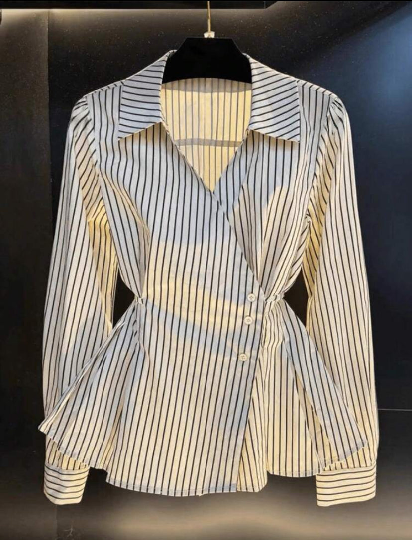 Blusa casual  de manga larga E26XM09