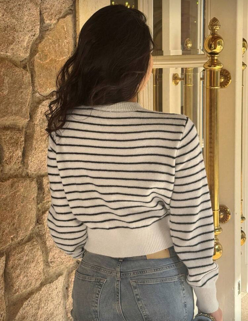 Cárdigan de punto informal F26XX08 💛