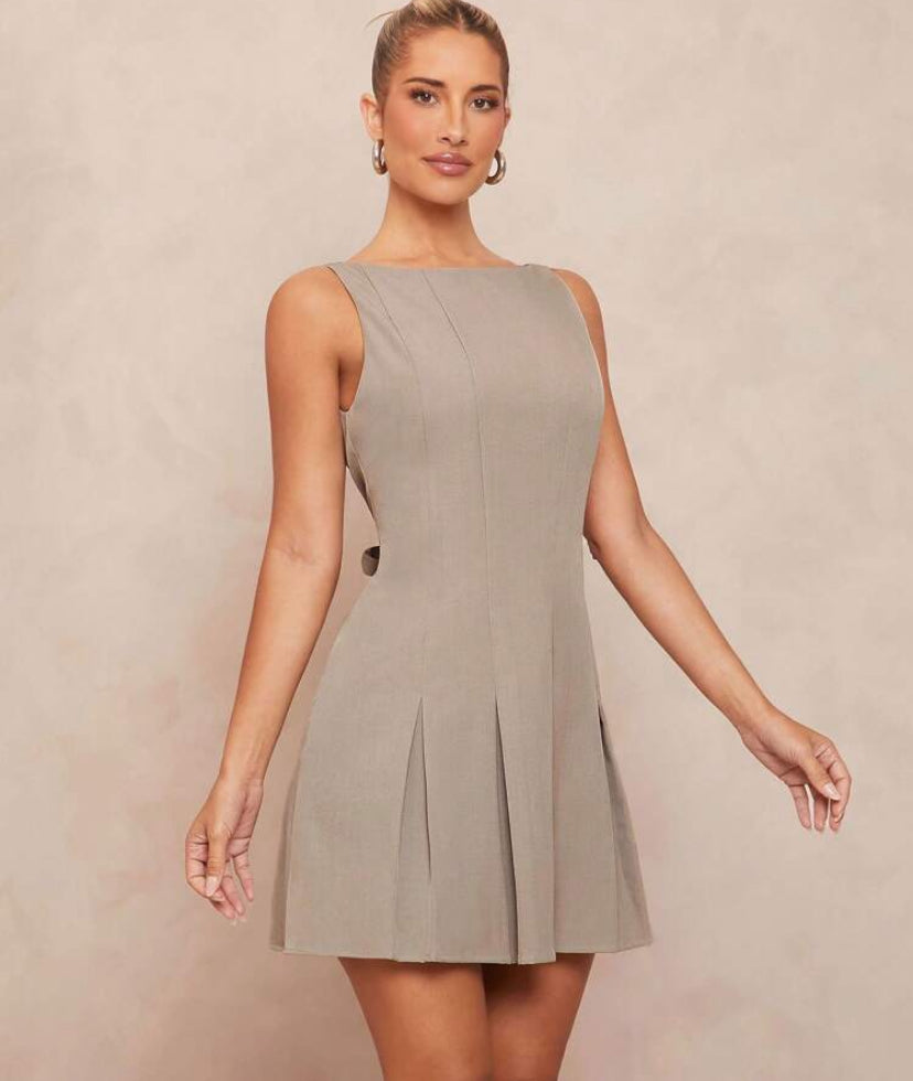 Vestido bruma de seda S25UQ010