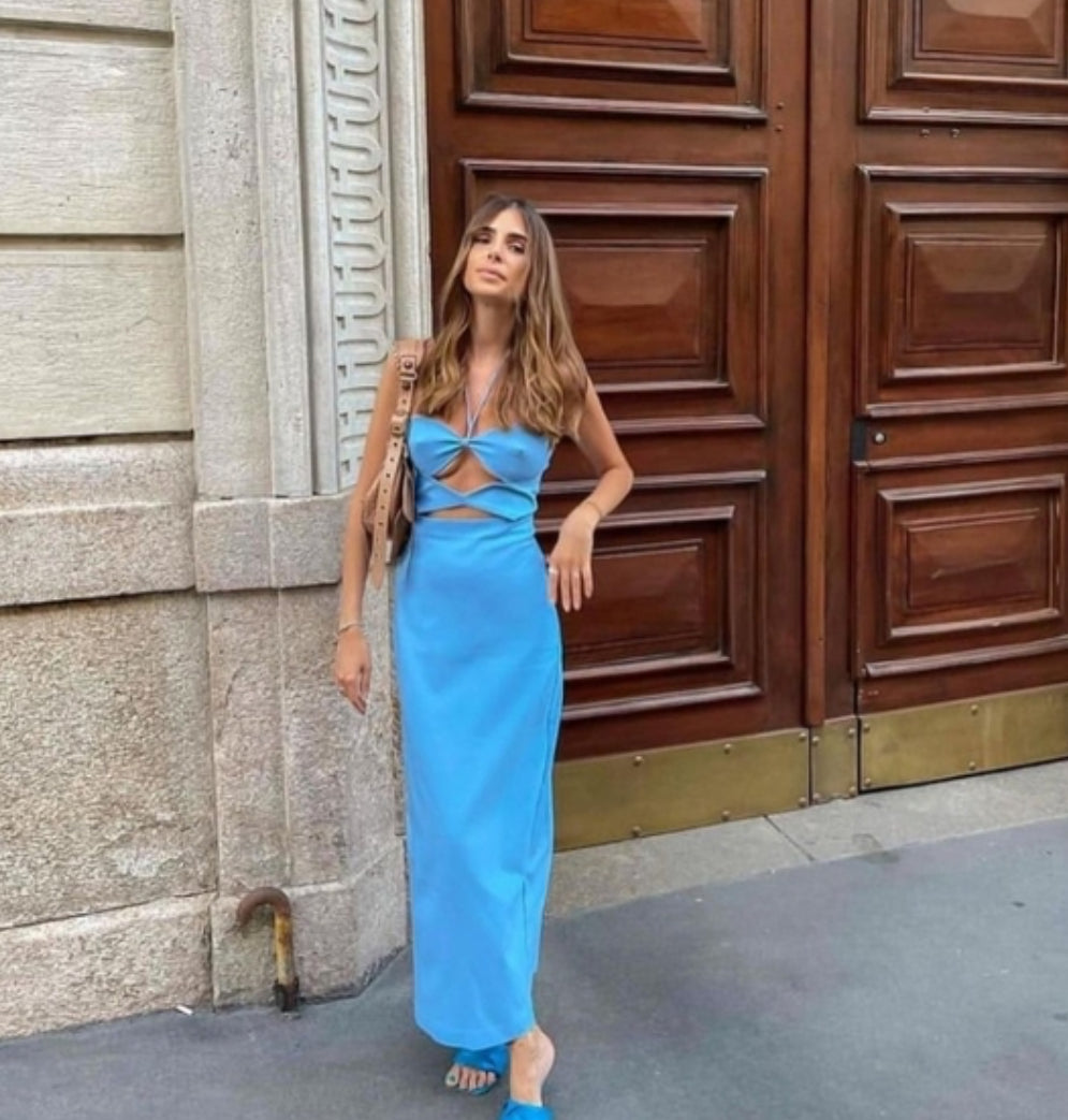 Vestido Zara largo J25SB09