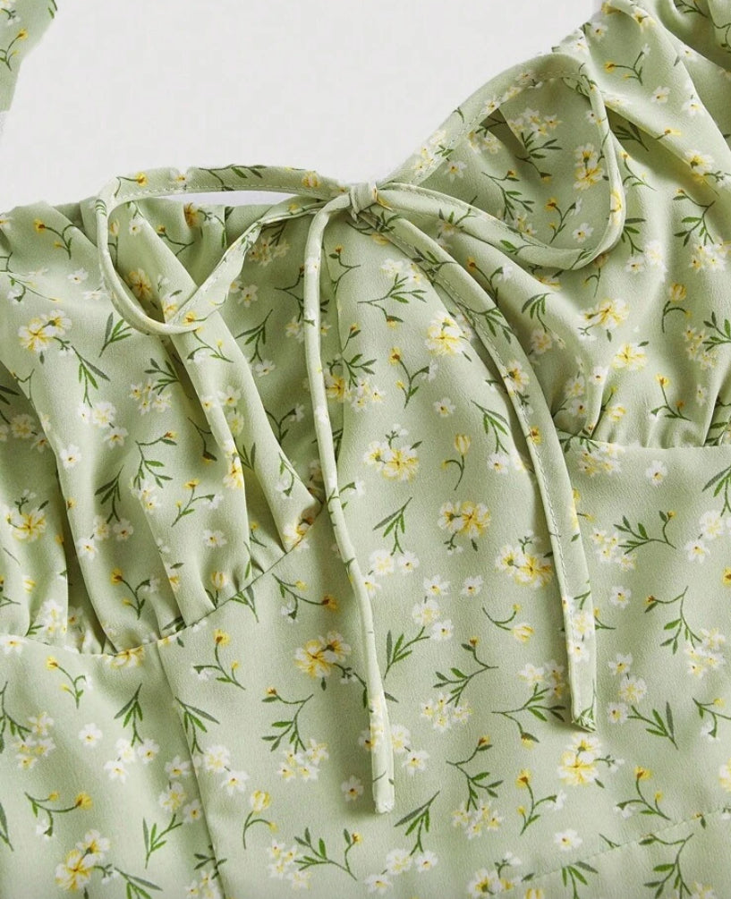 Vestido con estampado floral E26XÑ05
