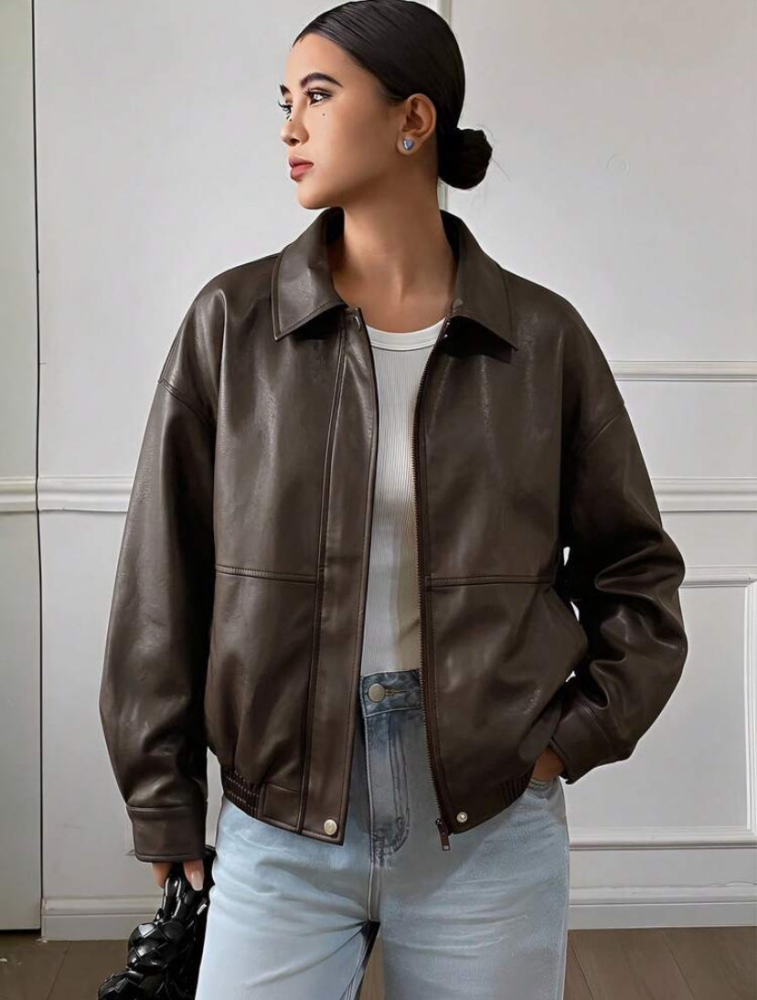 CHAQUETA SUELTA CORTA MY26AI04