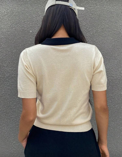 Blusa casual de punto E26XF07