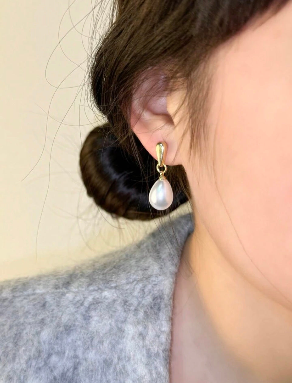 Lágrima de Cristal Pendientes Z. F25MZ03