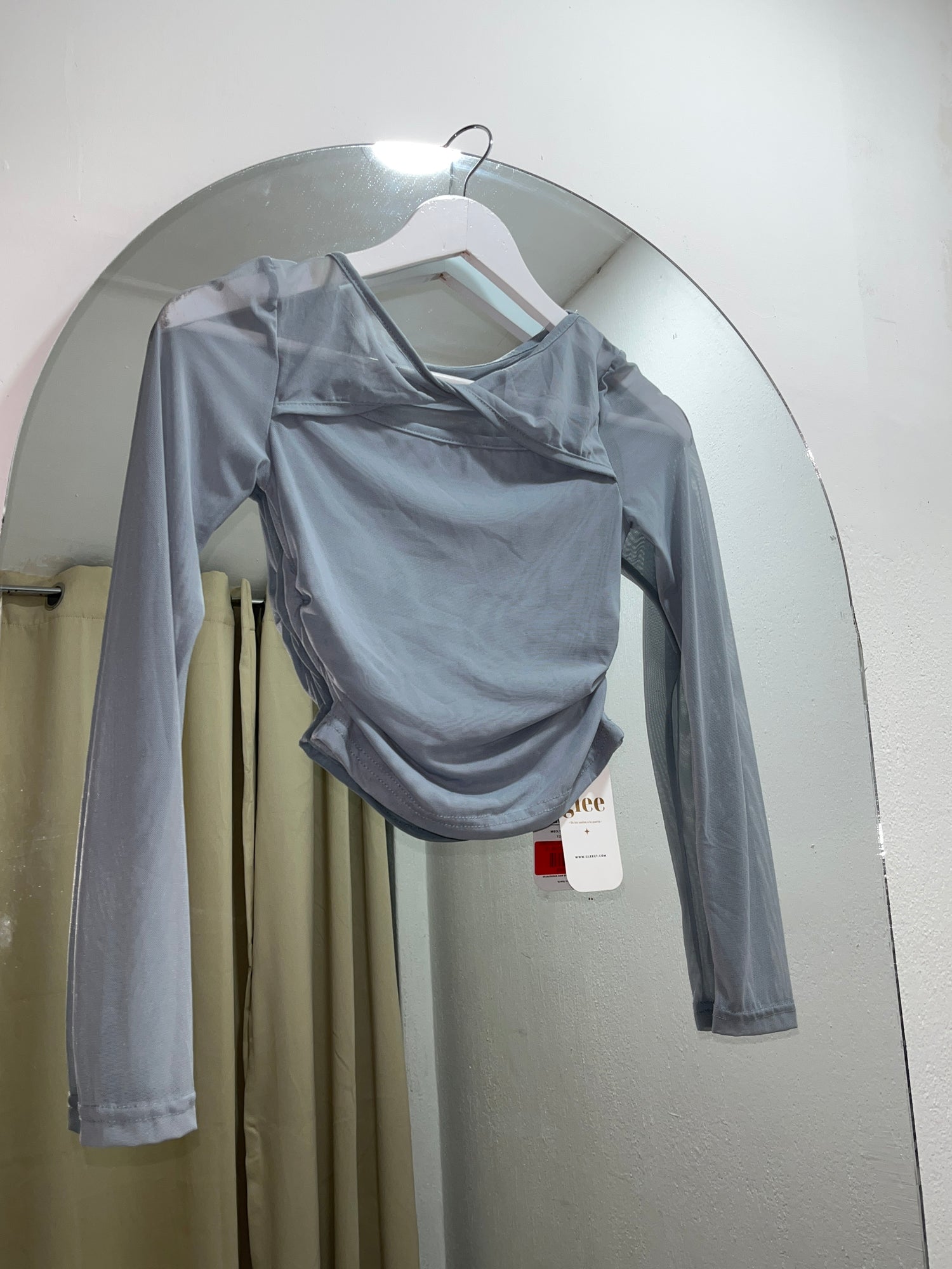 Blusa transparente J25SÑ02