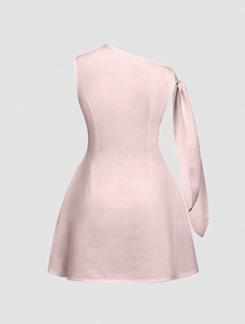 VESTIDO CON LAZO MY26AE04