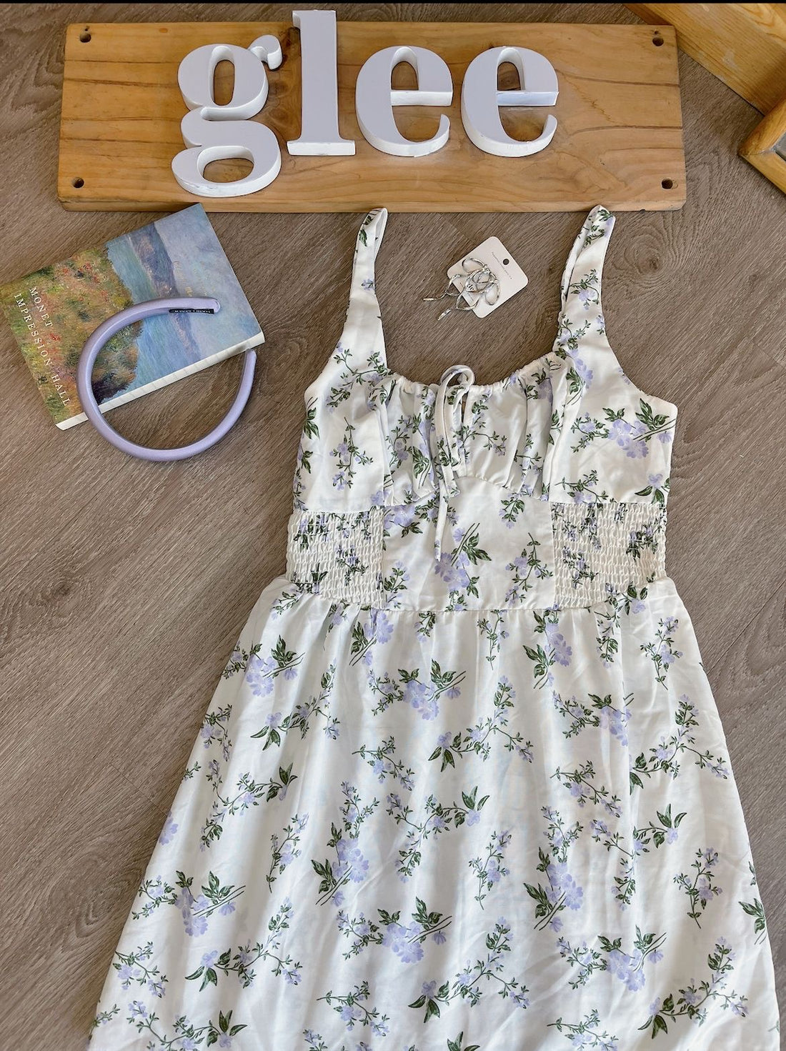 Vestido con estampado de flores J25QY010