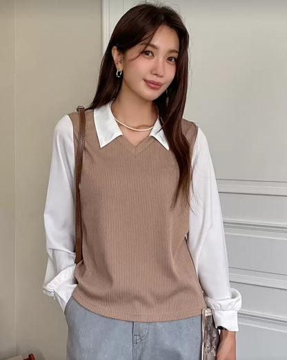 Blusa de manga farol N25WU03