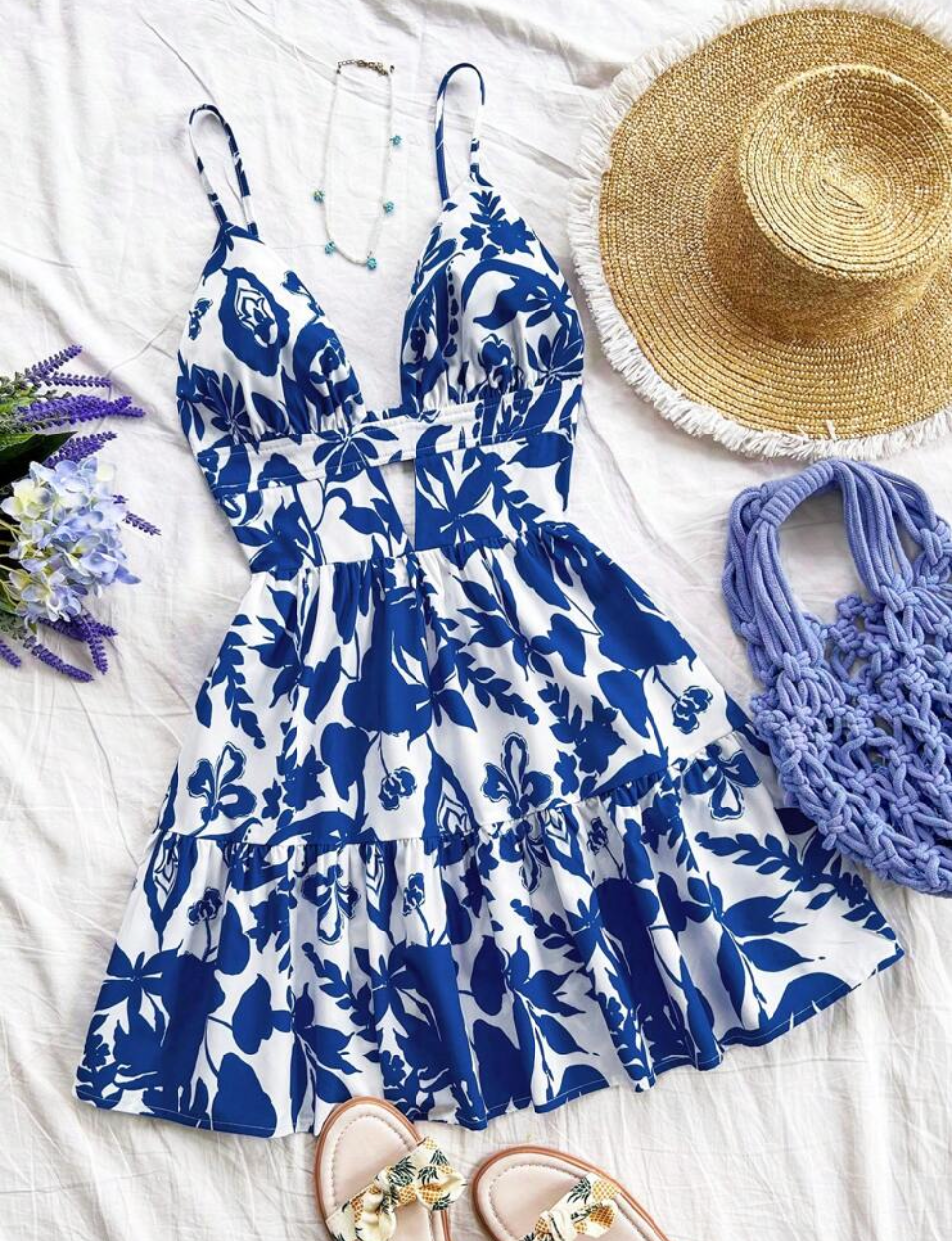 Seda y encanto vestido de verano M25ÑP08