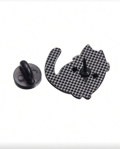 Broche con Diseño de Gato GB03