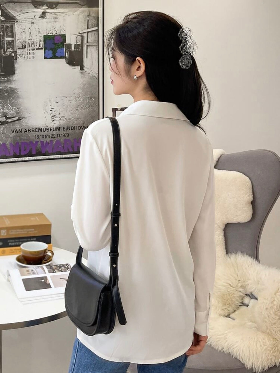 Blusa estilo uniforme