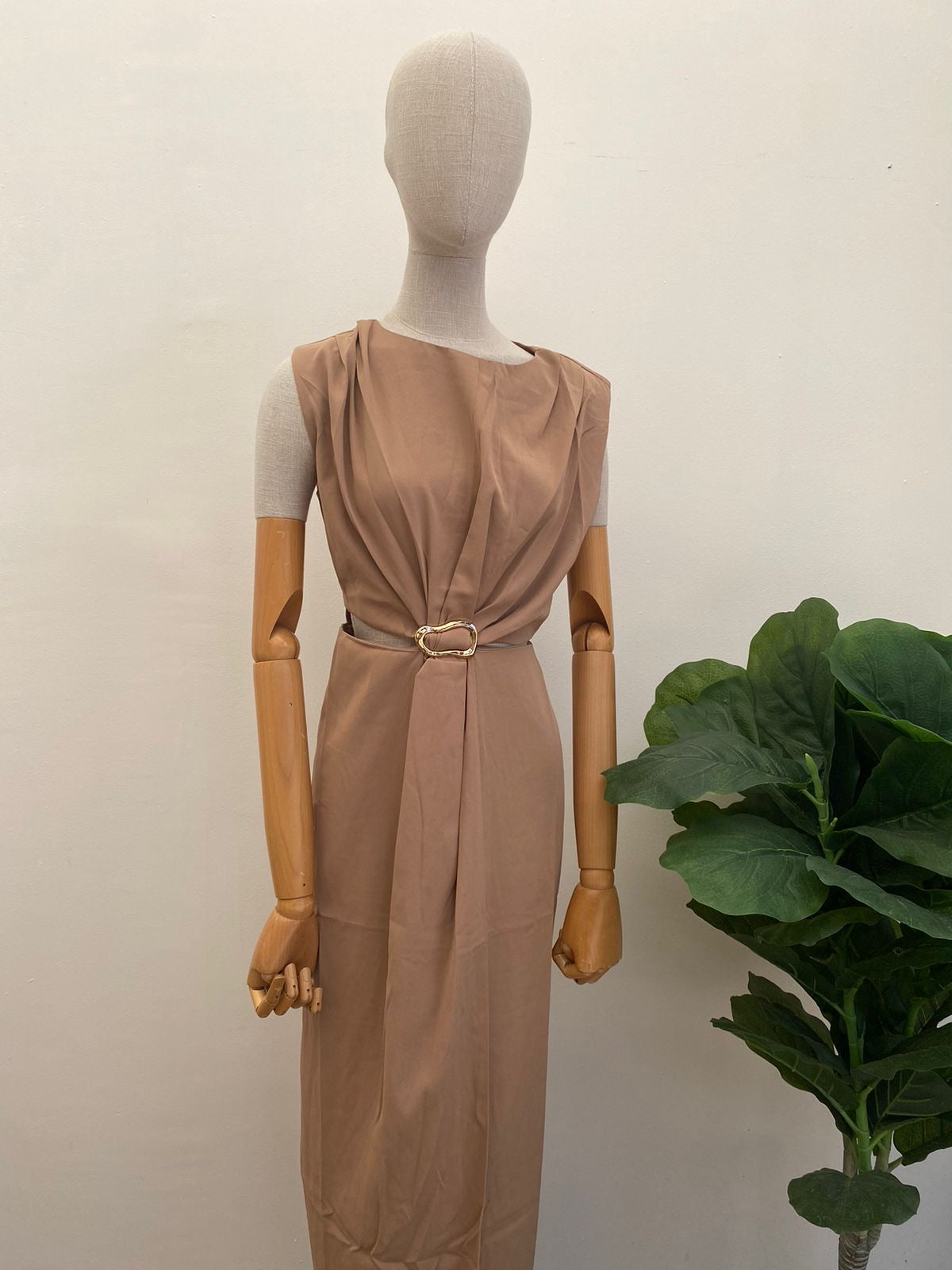 Vestido Dulce de leche O25VP03