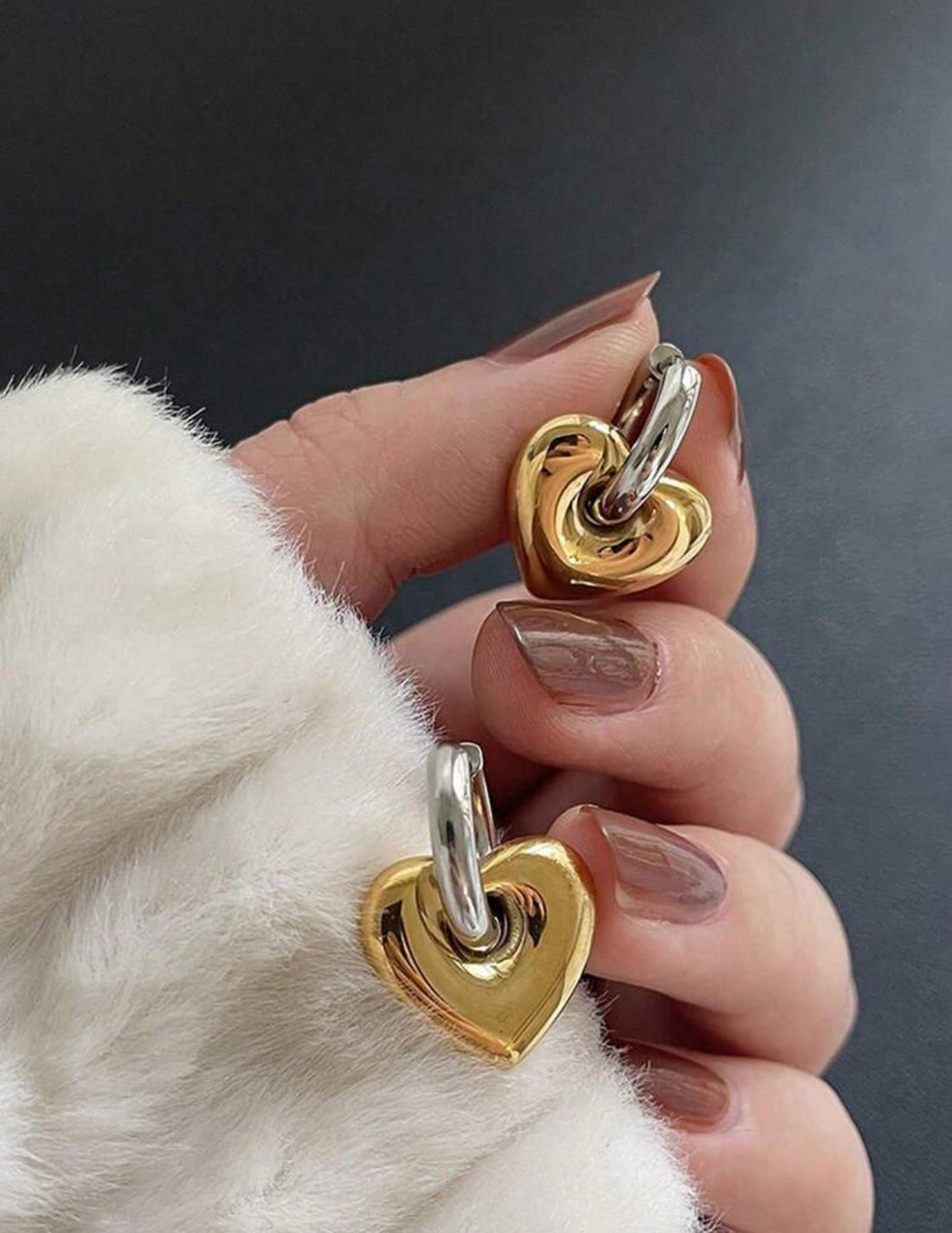 Hechizo del Corazón Par de Pendientes ACE . AG25TS04