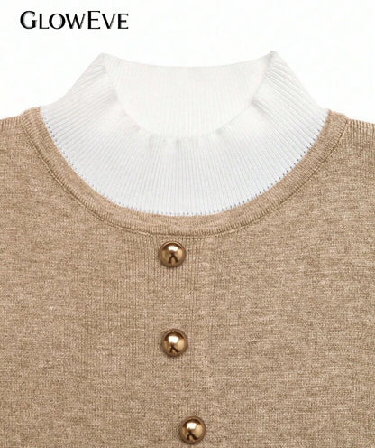 Elegante suéter plisado N25WU07