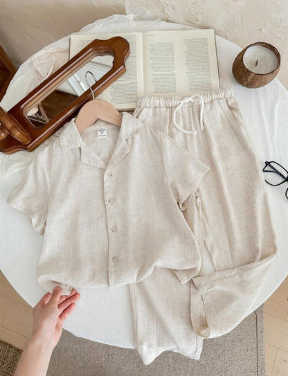 SET NIÑO CAMISA Y PANTALÓN