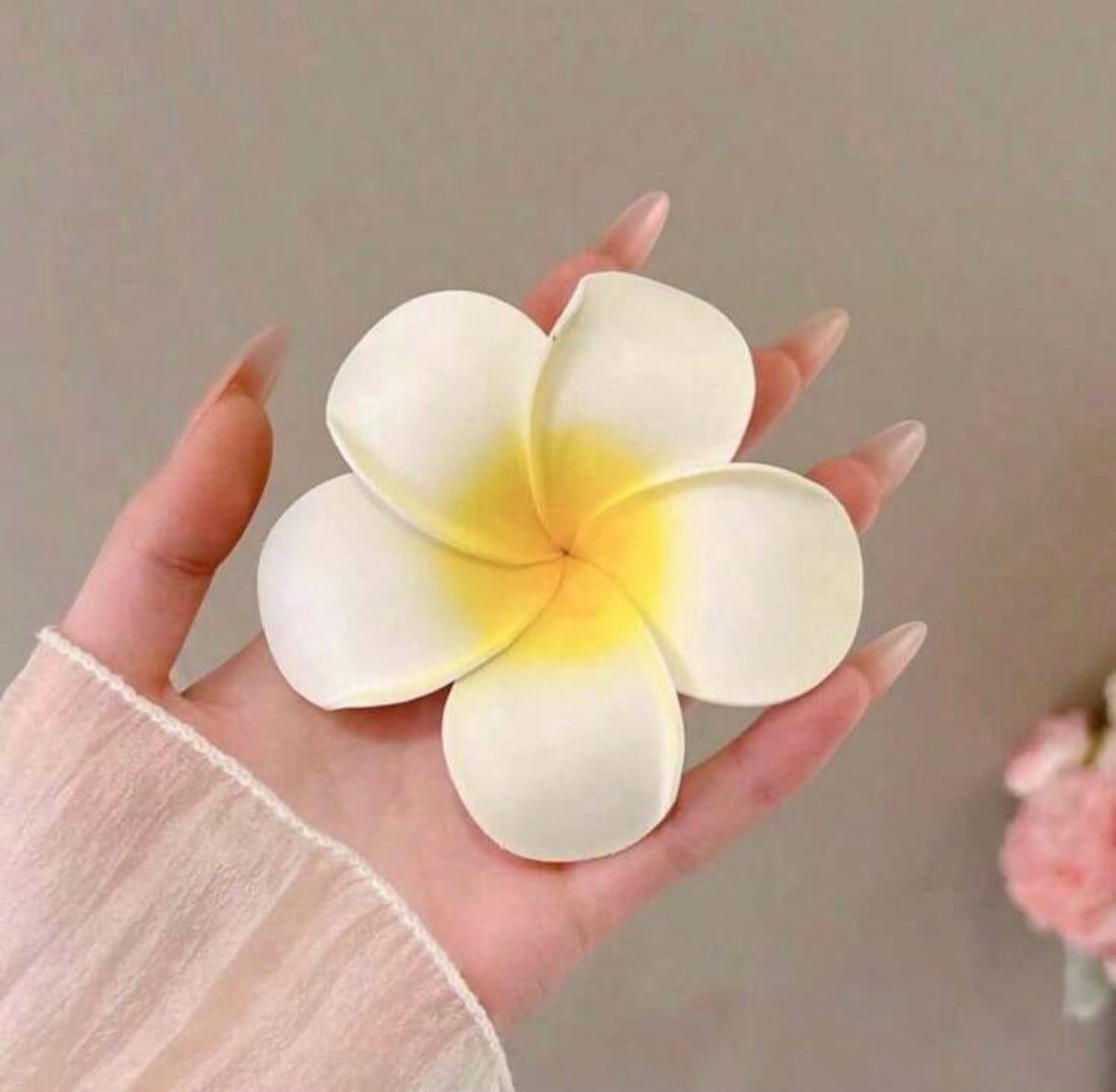 PinzArte 2 pinzas para el cabello de mujer con decoración de flores M25ÑT06
