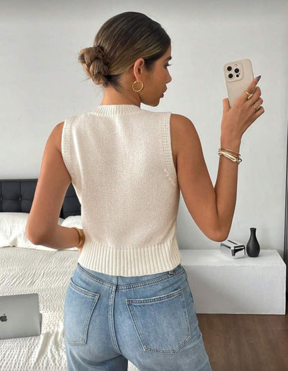 Chaleco de punto elegante N25WQ05