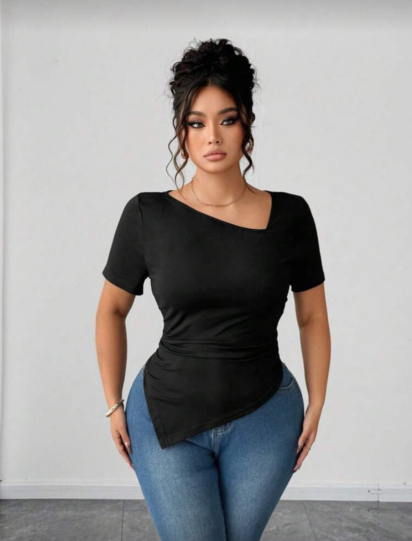 Blusa manga corta E26XR01
