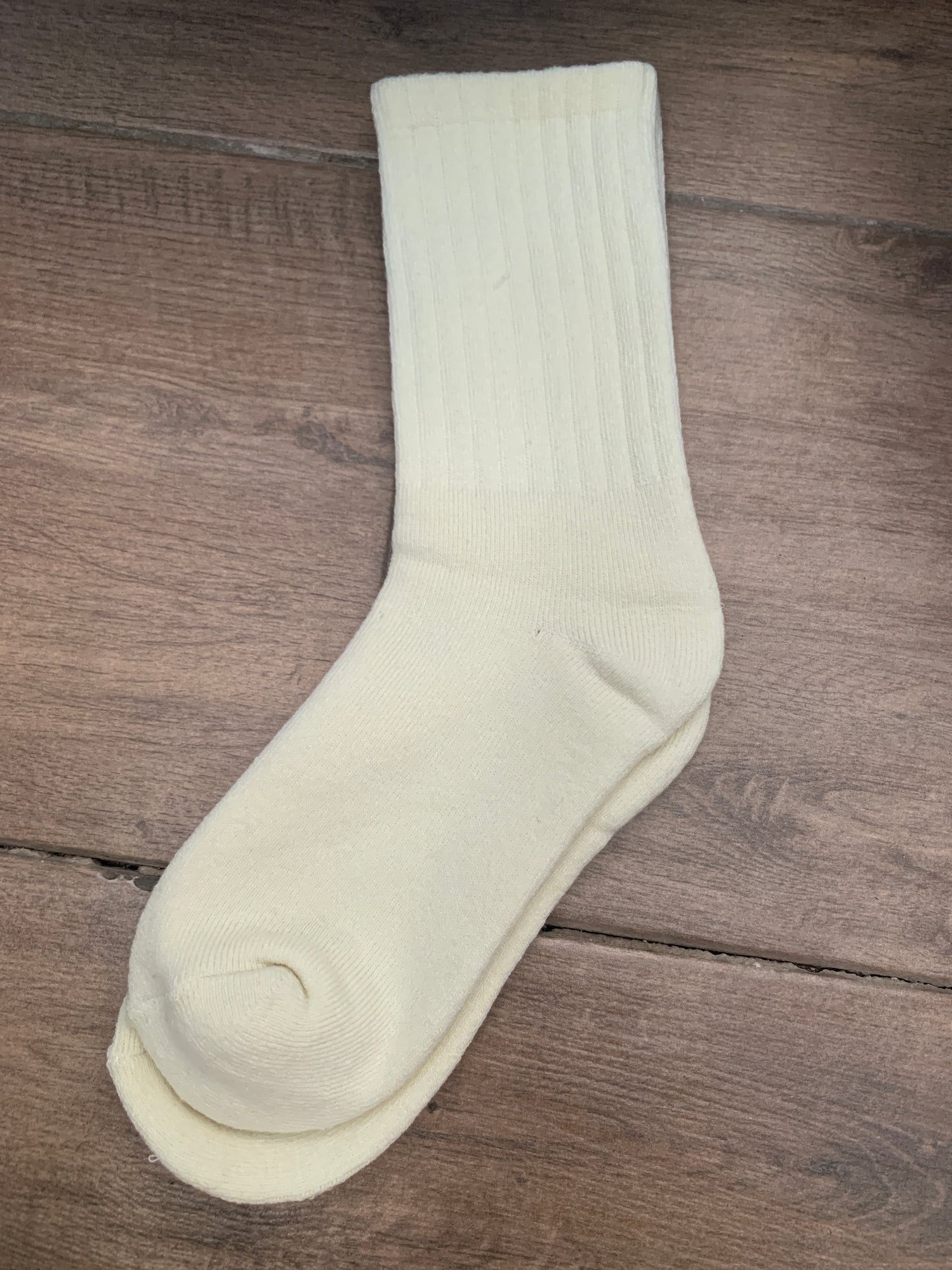 Par de calcetines gruesos a 1/2 pantorrilla A25QK010