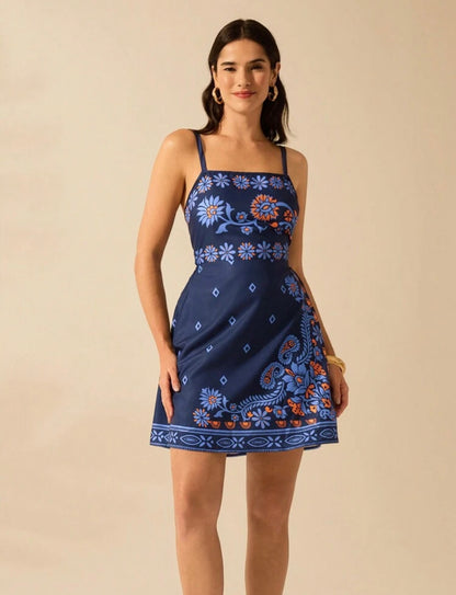 Cortito y fresco vestido de verano M25ÑL06