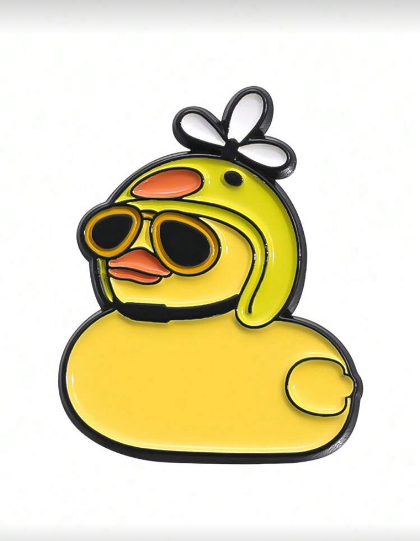 Broche Patito de Oro. S25VF04
