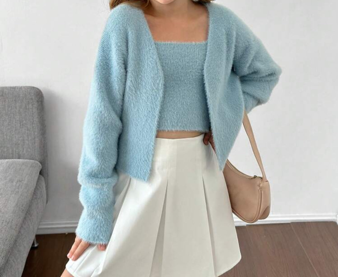 Suéter de peluche J25RU01