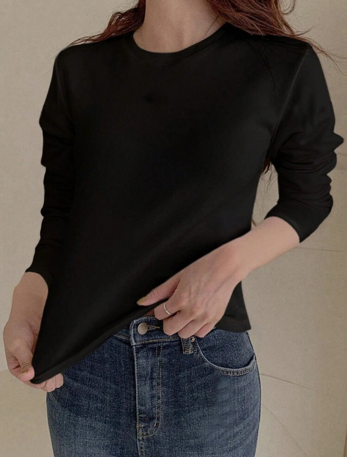 Sueter negro J25SR01