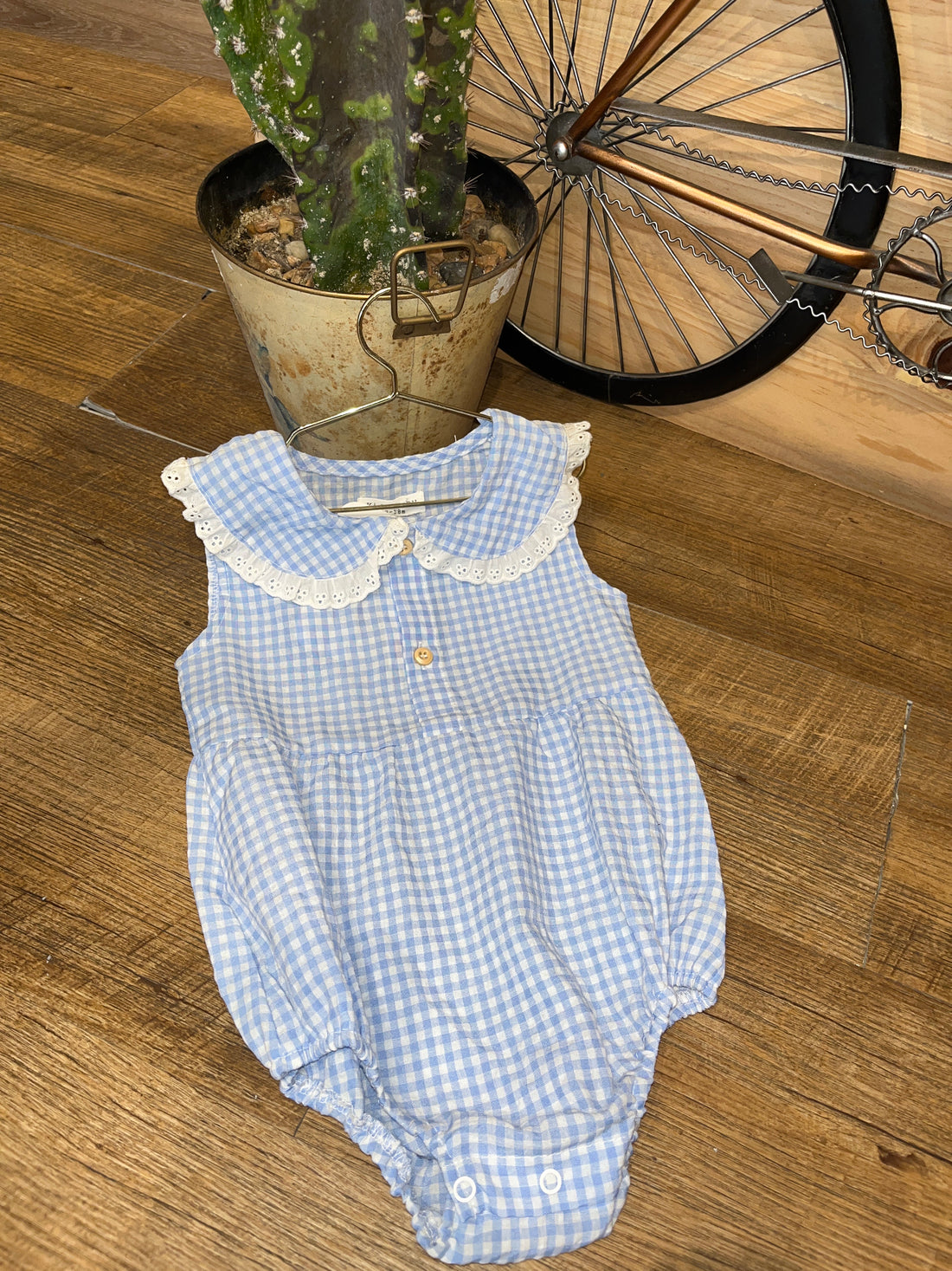 Mameluco de cuadros AD02