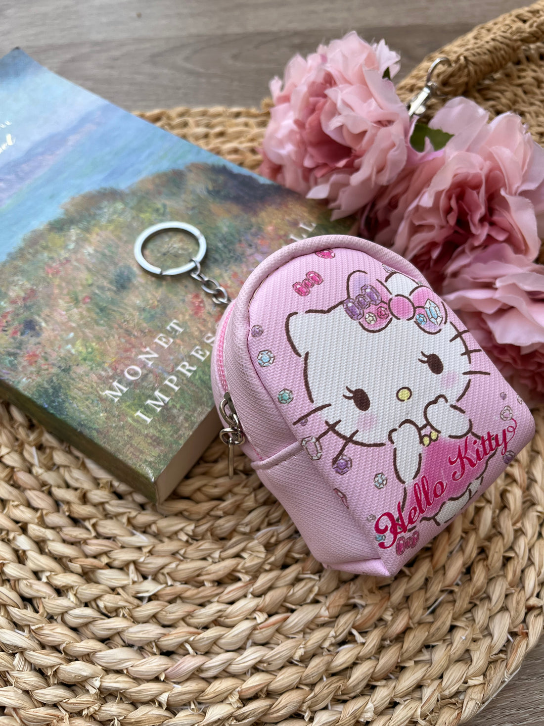 Cartera Llavero Destello rosa de Hello Kitty F25MU05