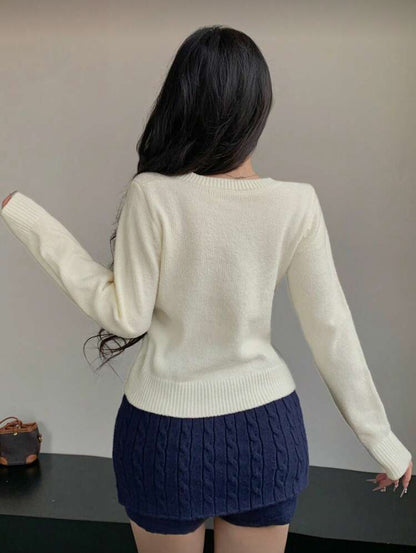 Cárdigan elegante minimalista F26XZ02 💗