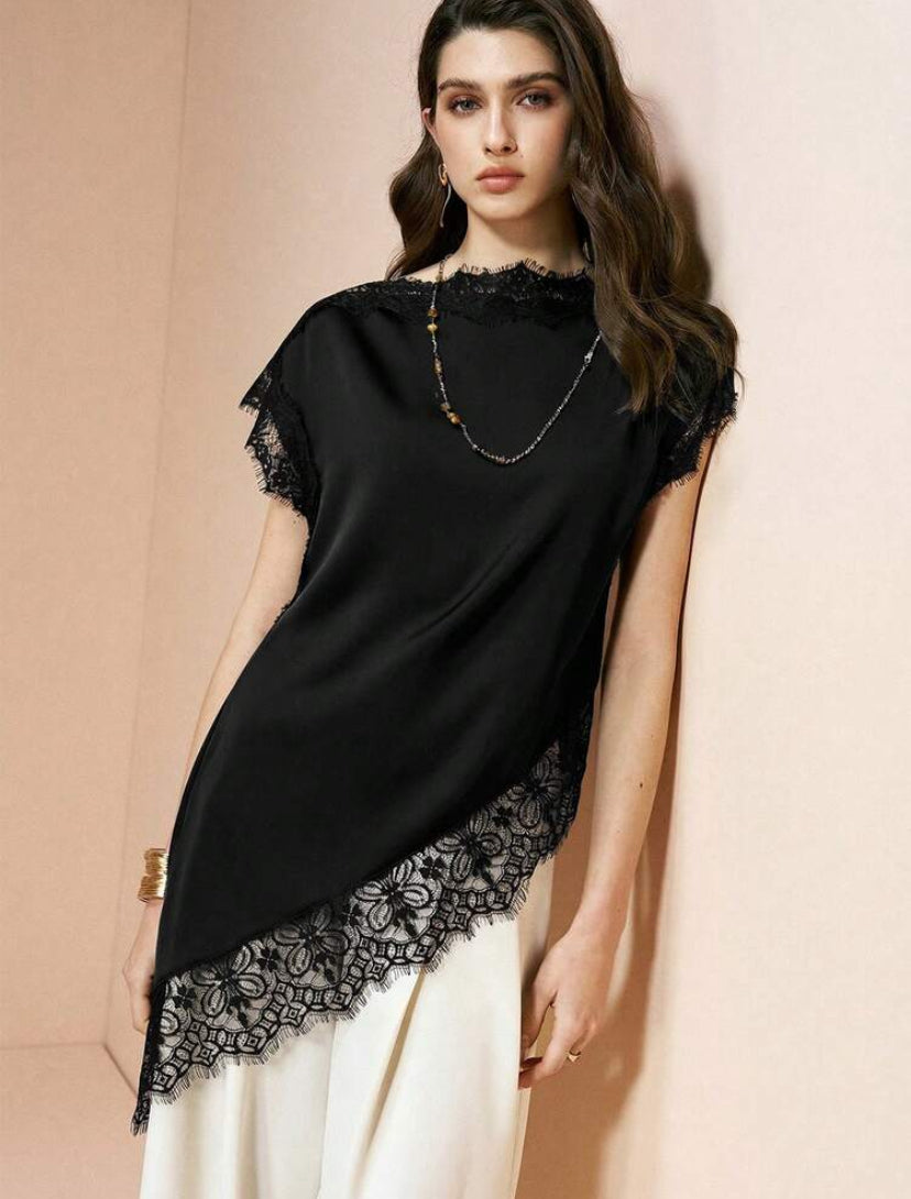 BLUSA ELEGANTE ASIMETRICA AG26AÑ02