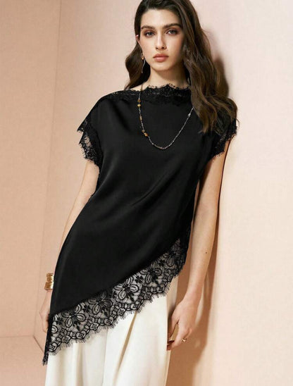 BLUSA ELEGANTE ASIMETRICA AG26AÑ02