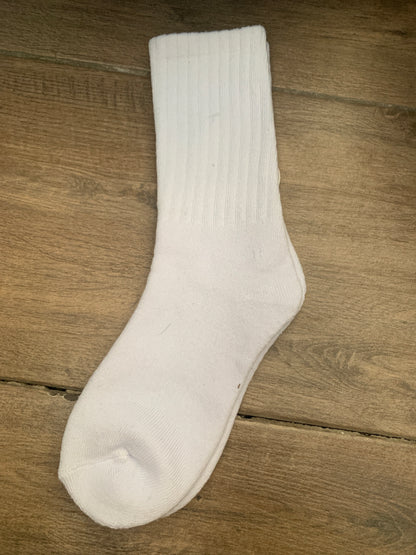 Par de calcetines gruesos a 1/2 pantorrilla A25QK010