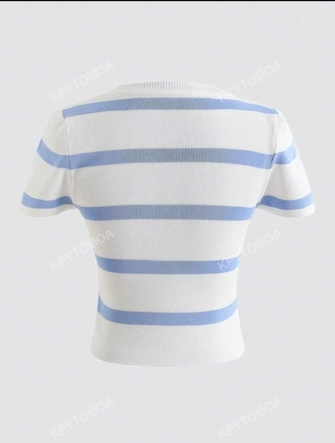 Camiseta de mujer canale a rayas A25PM02