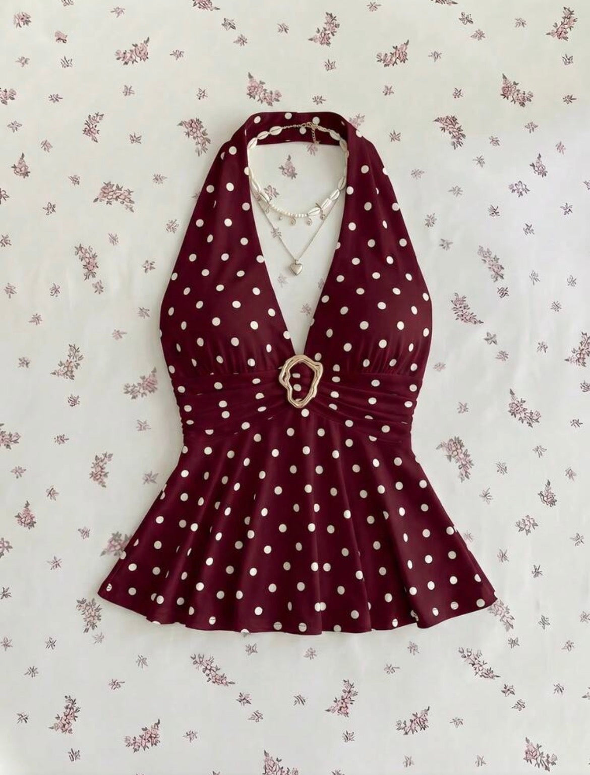 Top con cuello V